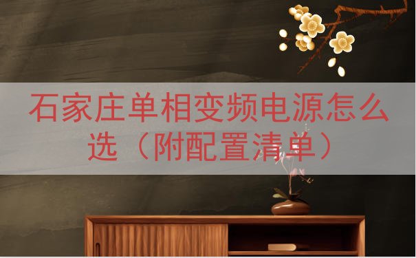 石家庄单相变频电源怎么选（附配置清单）
